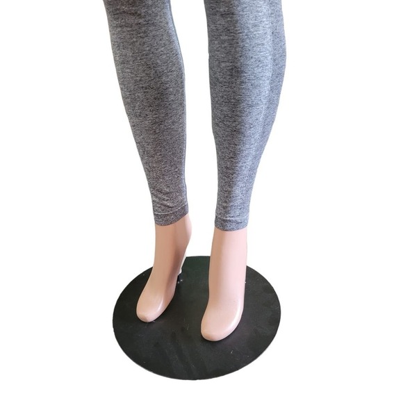 Gymshark Women's Flex High Waisted Leggings Charcoal Marl Pink‎ - Picture 10 of 11